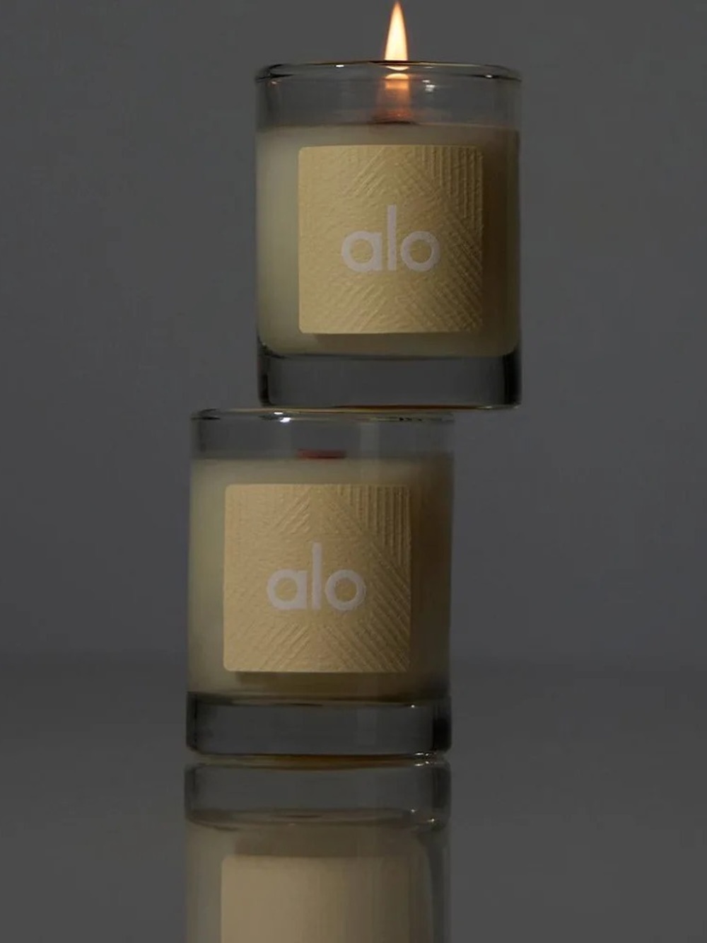 NWT ALO Yoga Signature and Love Votive Candle Set